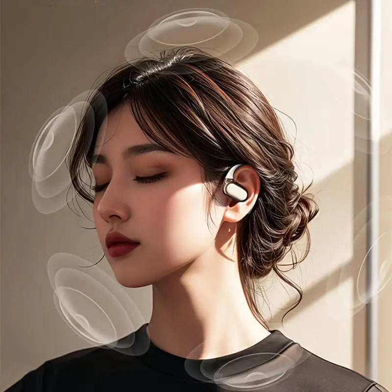 2025 New Style True Wireless on-ear earpods music none-in-ear headset