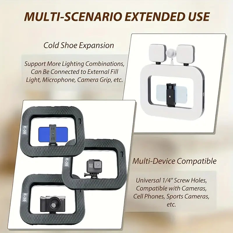 Handheld Square Fill Light - Portable LED