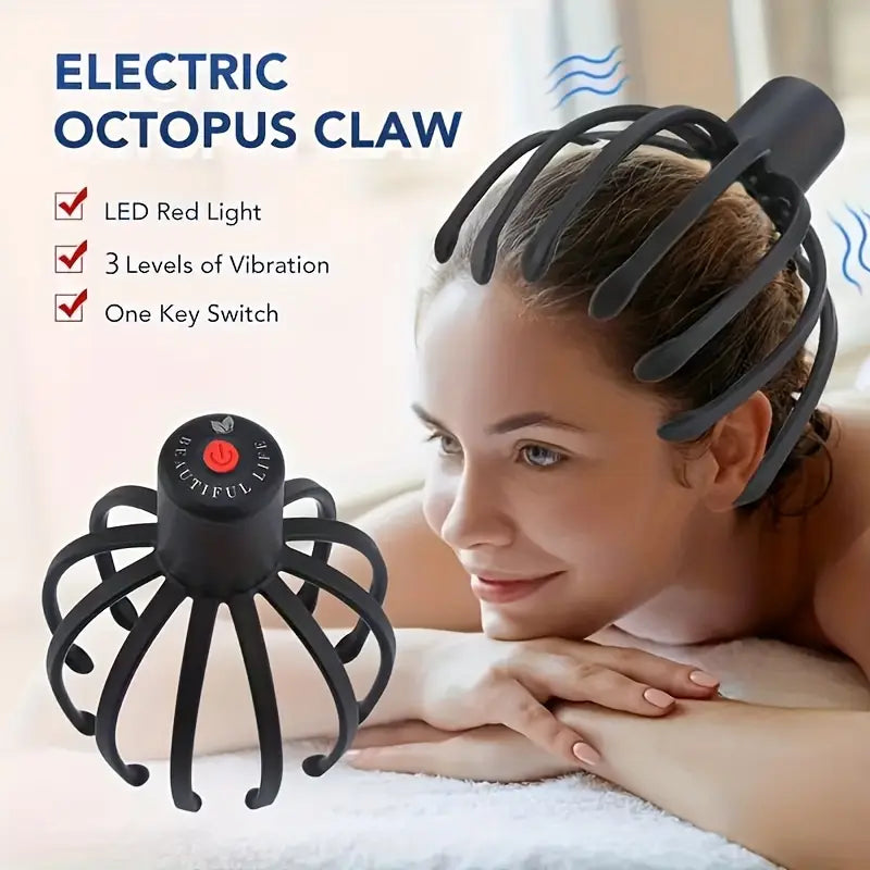 New Octopus Claw Head Massage Tool