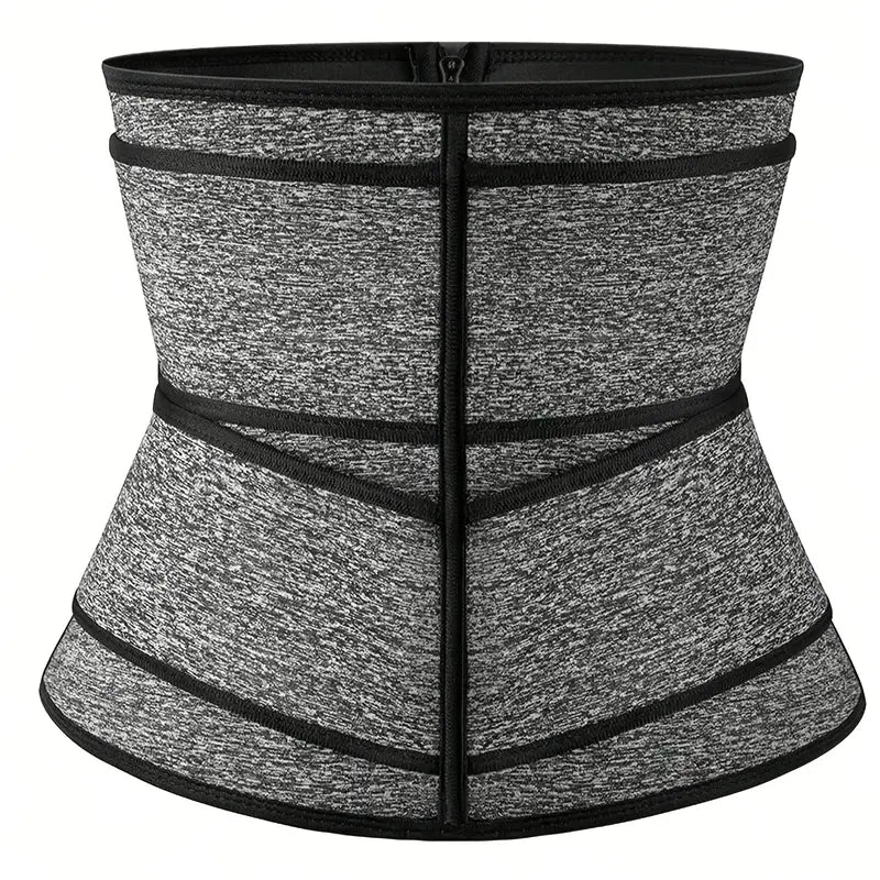 Men's Zipper Double Waist Trainer Tightener Abdominal