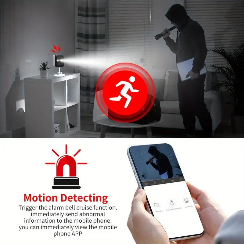 Smart Security Camera, 2.4GHz WiFi,