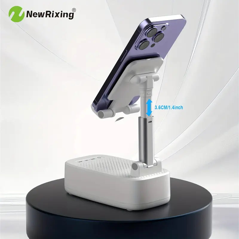 New Rixing 6W Wireless Speaker with Phone Holder