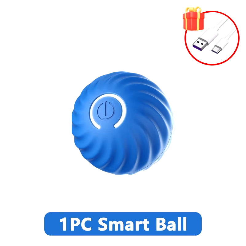 Smart Dog Toy Ball Electronic Interactive Pet Toy Moving Ball Automatic Jump Roll Ball for Puppy Birthday Gift Dog Cat Product