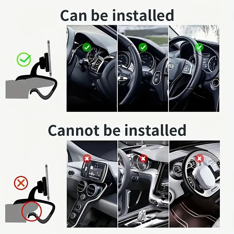 Universal Car Phone Holder Mount Clip Dashboard