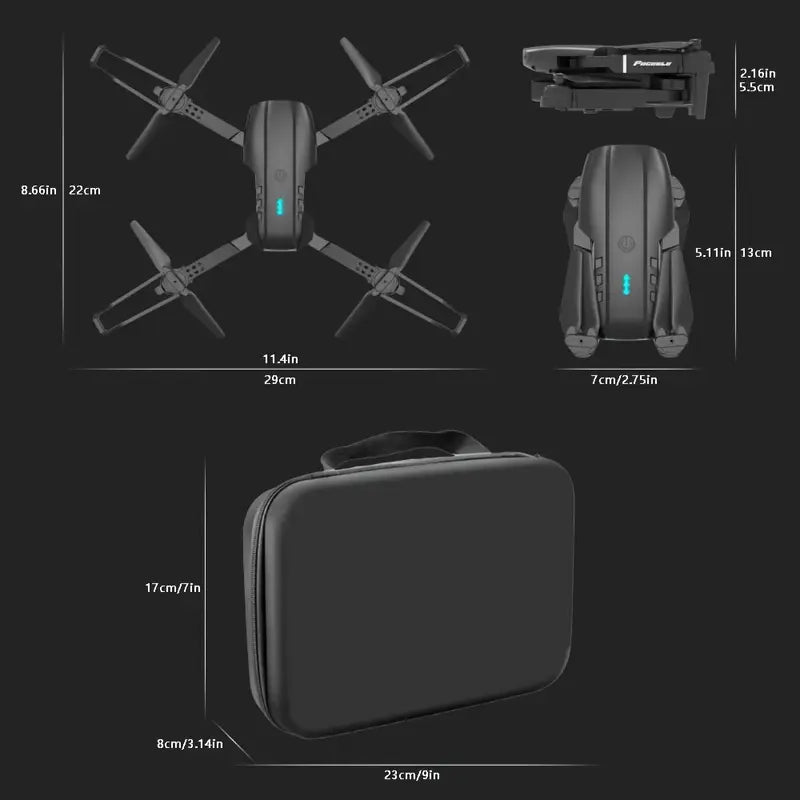 E99 drone - equipped with dual cameras