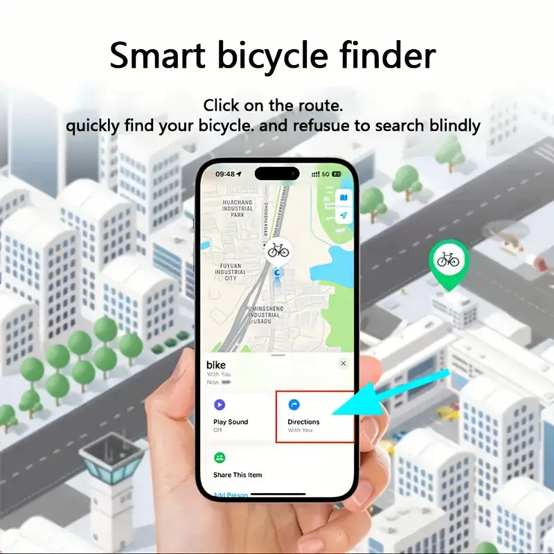 4pcs Wireless Smart Tracker for Apple Find My - Mini Location Tracker