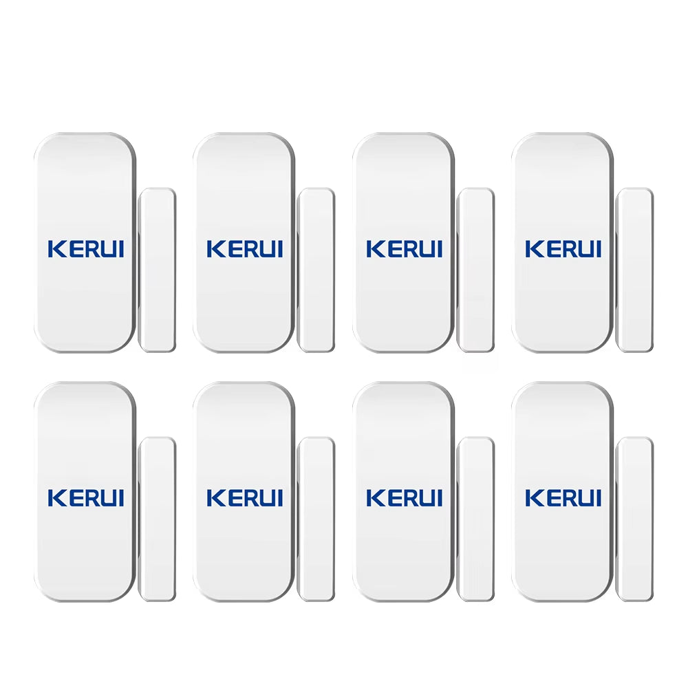 Wireless Door Magnetic Sensor Detector for Touch Keypad Panel GSM PSTN Home Security Burglar Voice Alarm System