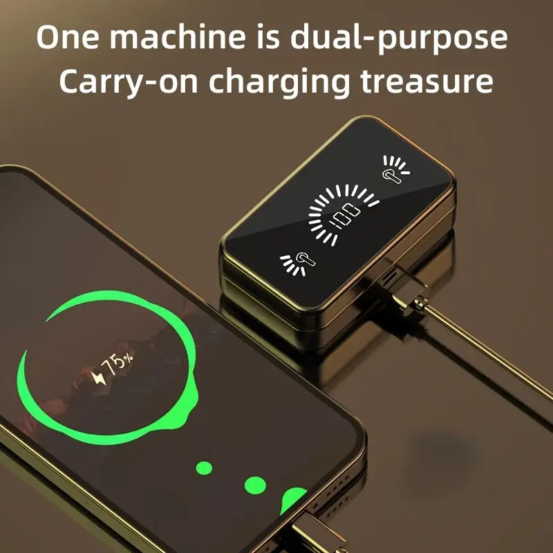 ANKRIYUL TWS Wireless Earbuds with Digital Display