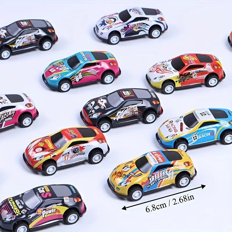 36pcs Car Models, Fun Toy Car Se