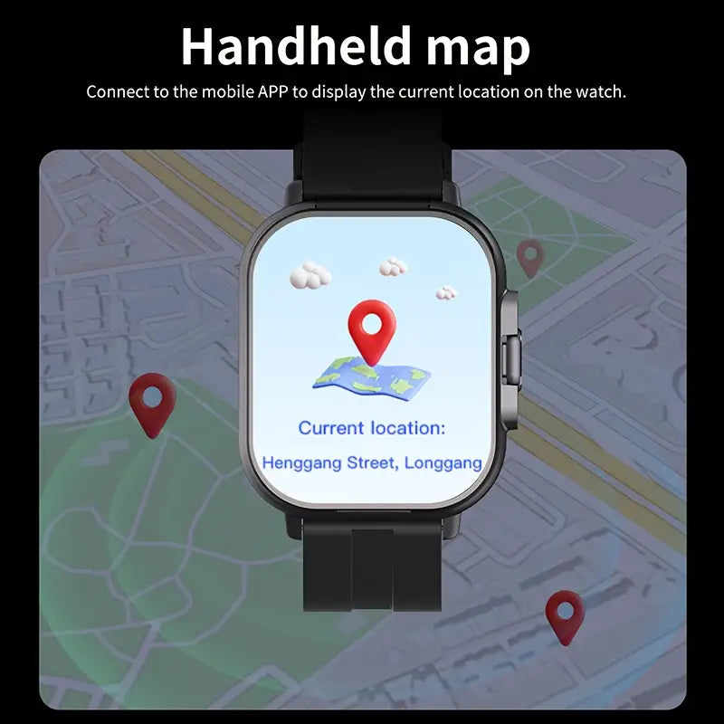 2-In-1 Smartwatch with Built-In TWS Earphone