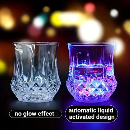 Color-Changing 4 Glass Cups