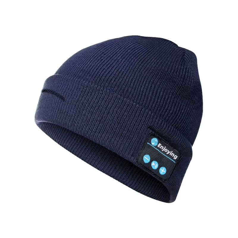 Winter Sports Bluetooth Hat Warm Beanie Music Wireless Bluetooth Headset Speaker Hats Wireless Earphones Cap Smart Headphones