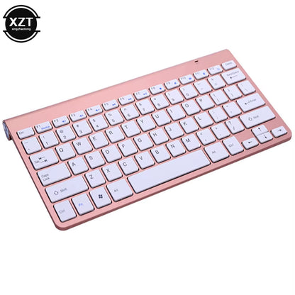2.4G Wireless Mini Keyboard for Ipad Macbook Phone Tablet Smart TV Rechargeable Wireless Keyboard