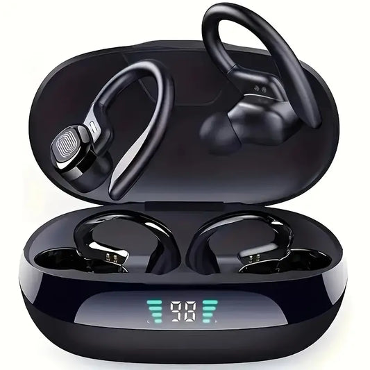 Wireless Headphones with Built-in HD Microphone