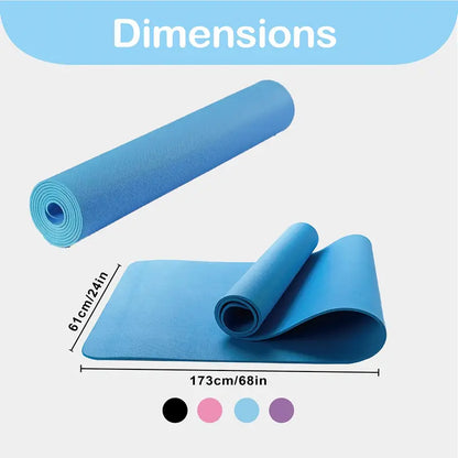 Yoga Mate Non-Slip Thickened 3mm Yoga Mat