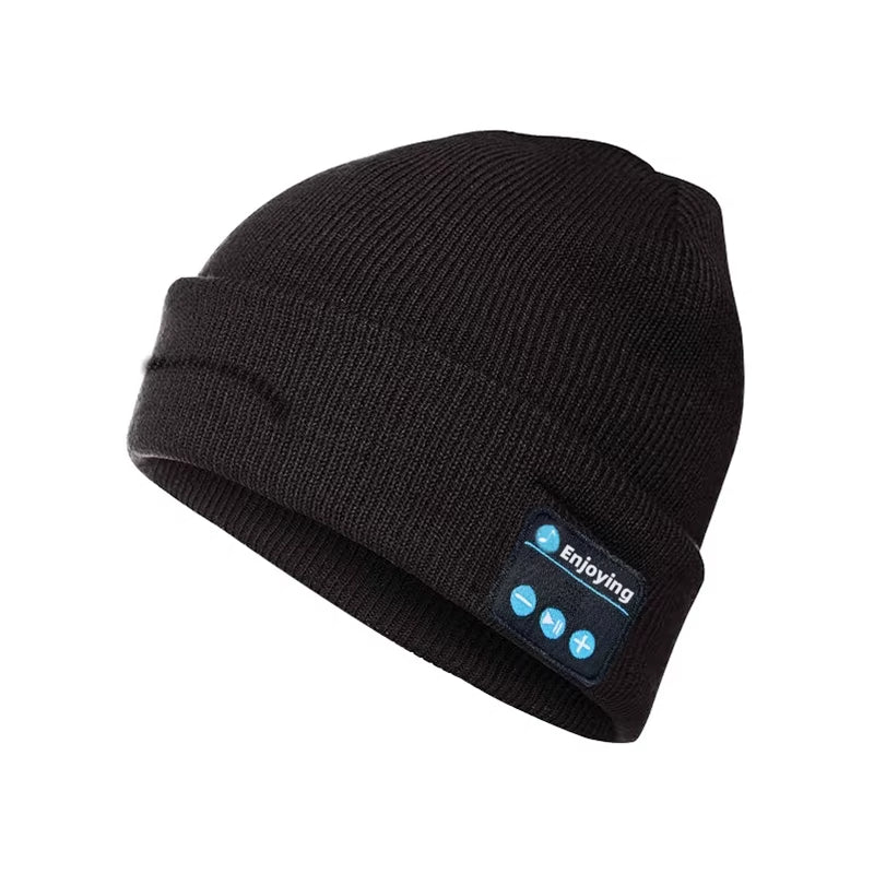 Winter Sports Bluetooth Hat Warm Beanie Music Wireless Bluetooth Headset Speaker Hats Wireless Earphones Cap Smart Headphones