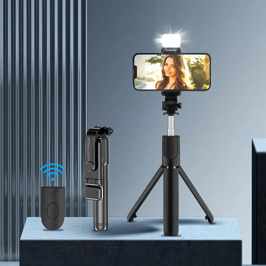 1pc Universal 360° Rotating Selfie Stick with Tripod