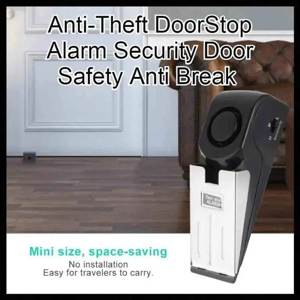 Electronic Burglar Alarm | Home Security Door Stop Alarm