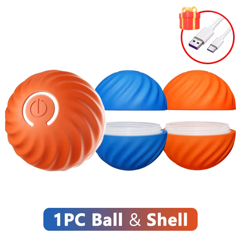 Smart Dog Toy Ball Electronic Interactive Pet Toy Moving Ball Automatic Jump Roll Ball for Puppy Birthday Gift Dog Cat Product