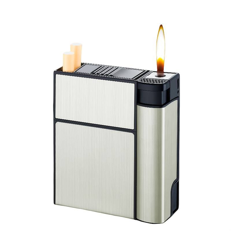 Case and Lighter Box - Holds 20 84mm Cigarettes, Suitable for Business Style Me