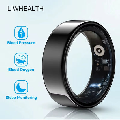 2025 Smart Ring for Man Woman Tech Sleep Health Fitness Blood Pressure Monitor Sports for Xiaomi Apple 16 Low Power Consumption