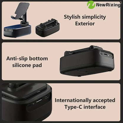 New Rixing 6W Wireless Speaker with Phone Holder