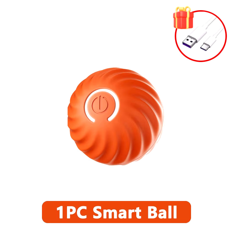 Smart Dog Toy Ball Electronic Interactive Pet Toy Moving Ball Automatic Jump Roll Ball for Puppy Birthday Gift Dog Cat Product