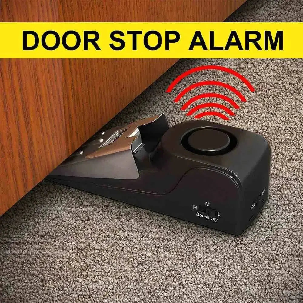 Electronic Burglar Alarm | Home Security Door Stop Alarm