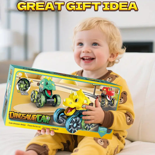 3 Piece Monster Truck Toy, Motion Activated Light-Up