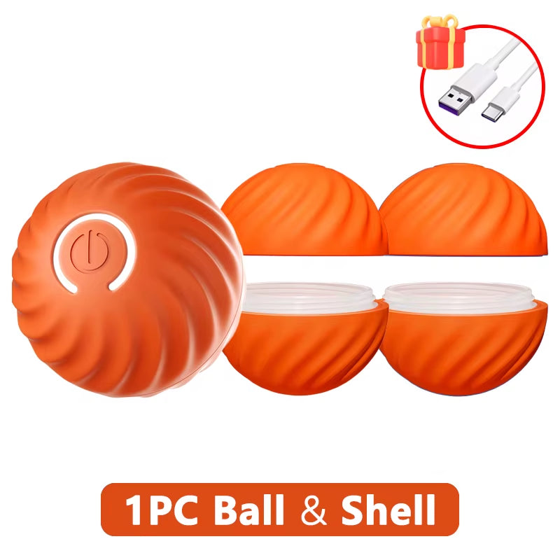 Smart Dog Toy Ball Electronic Interactive Pet Toy Moving Ball Automatic Jump Roll Ball for Puppy Birthday Gift Dog Cat Product