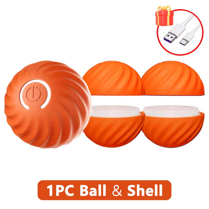Smart Dog Toy Ball Electronic Interactive Pet Toy Moving Ball Automatic Jump Roll Ball for Puppy Birthday Gift Dog Cat Product