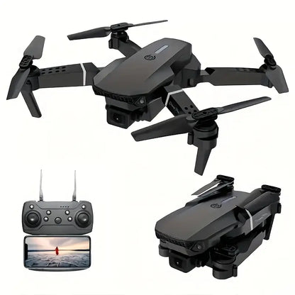 Fun flying experience! The E88 drone features a 360 ° flip