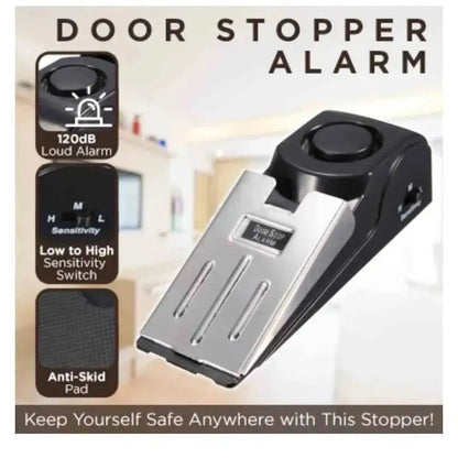Electronic Burglar Alarm | Home Security Door Stop Alarm