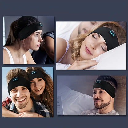 Powerway Wireless Sleep Headphones with Built-in Microphone & Volume Control