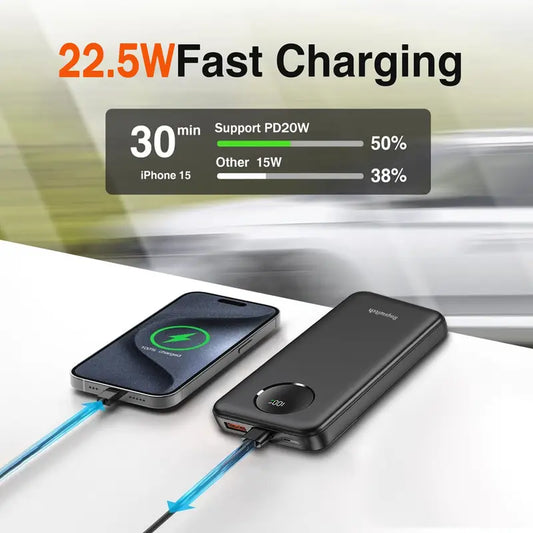 Rayswitch Power Bank Fast Charing 22.5W 10000mAh