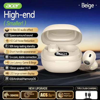 ACER TWS Wireless Earbuds with Deep Noise Reduction