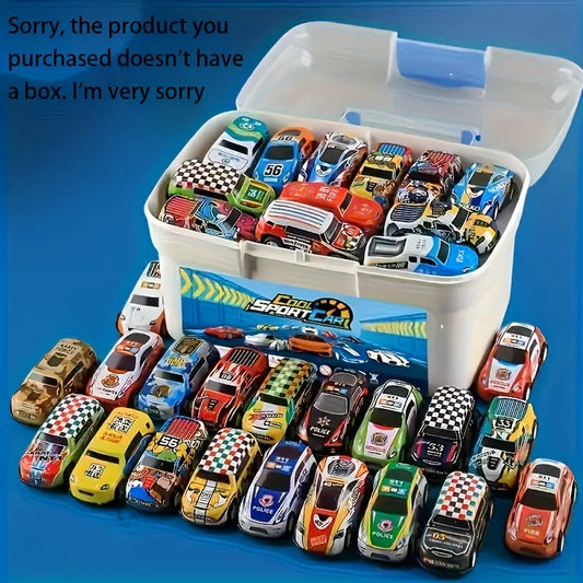 36pcs Car Models, Fun Toy Car Se