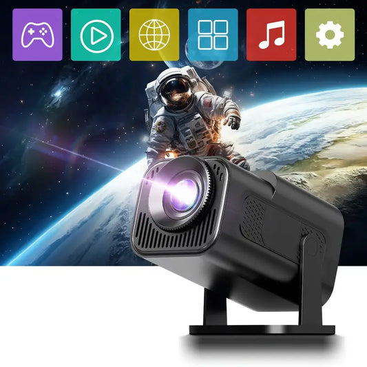 HY300X Portable Mini Projector with 1080P HD