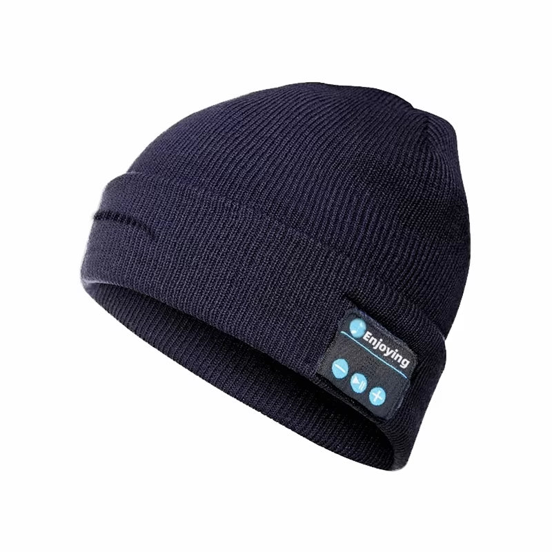 Winter Sports Bluetooth Hat Warm Beanie Music Wireless Bluetooth Headset Speaker Hats Wireless Earphones Cap Smart Headphones