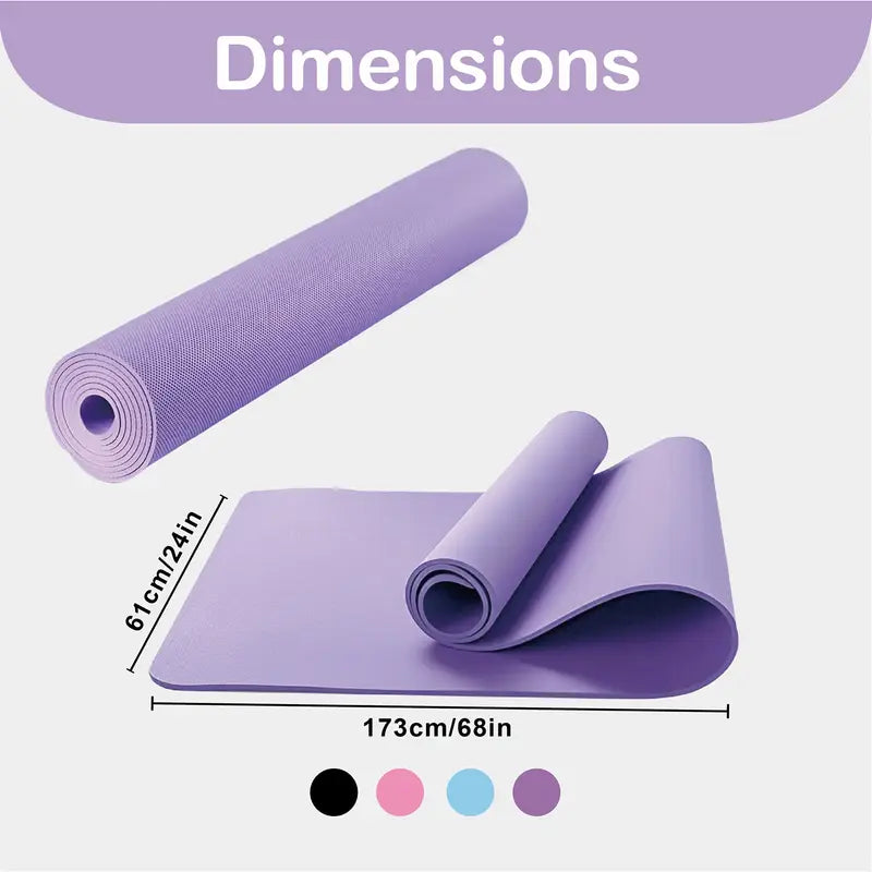Yoga Mate Non-Slip Thickened 3mm Yoga Mat