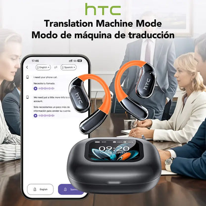 AI Translator Wireless Earbuds with 155-Language Real-Time