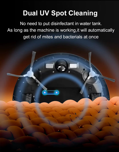 Self Charge Vacuum Robot Cleaner Wifi App Control Smart Sweep Robot Vacuum Cleaner with Mopping ABIR K30