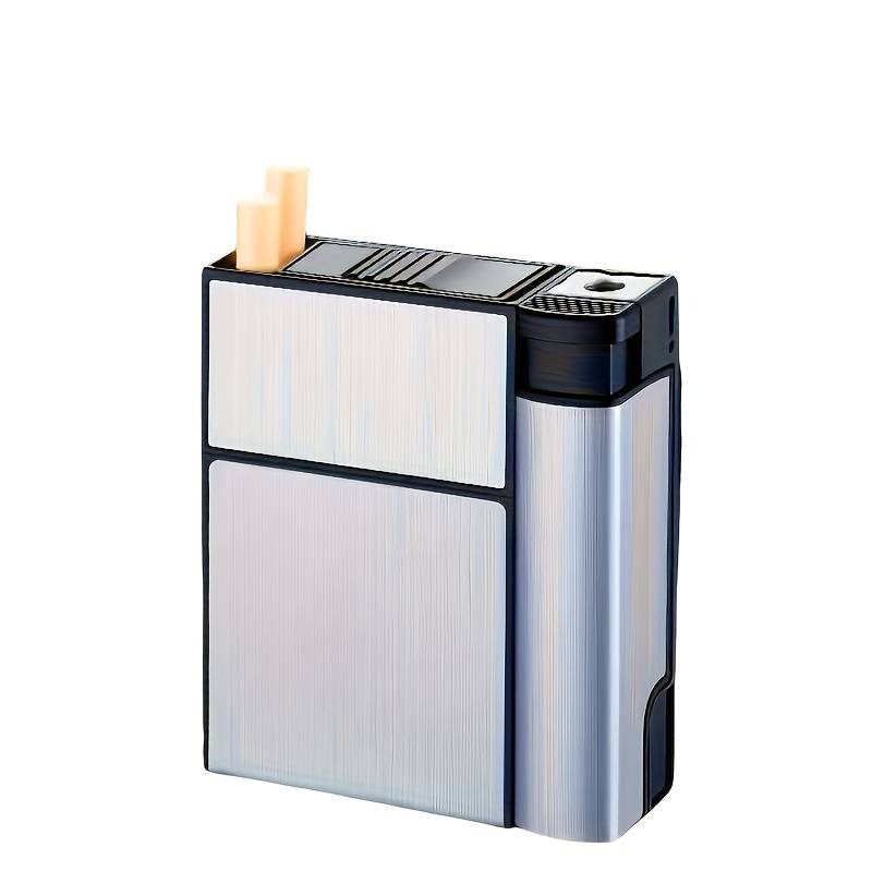 Case and Lighter Box - Holds 20 84mm Cigarettes, Suitable for Business Style Me
