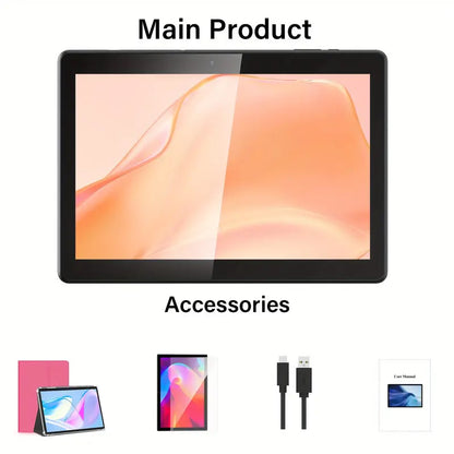 2025 New Android Tablet, 10.1 Inch Android 14 Tablet