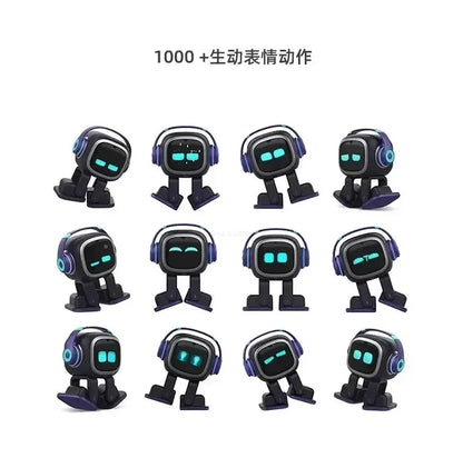 Emo Robot Pet Emopet Intelligent Companion Ai Emotional Communication Future Voice Robot for Home Desktop Toys Kids Xmas Gift
