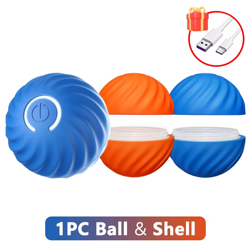 Smart Dog Toy Ball Electronic Interactive Pet Toy Moving Ball Automatic Jump Roll Ball for Puppy Birthday Gift Dog Cat Product