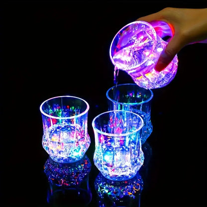 Color-Changing 4 Glass Cups