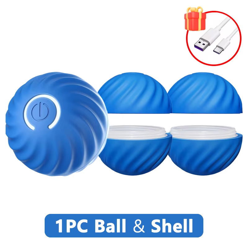 Smart Dog Toy Ball Electronic Interactive Pet Toy Moving Ball Automatic Jump Roll Ball for Puppy Birthday Gift Dog Cat Product