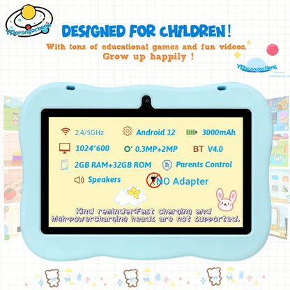 7-Inch HD IPS Tablet for Kids