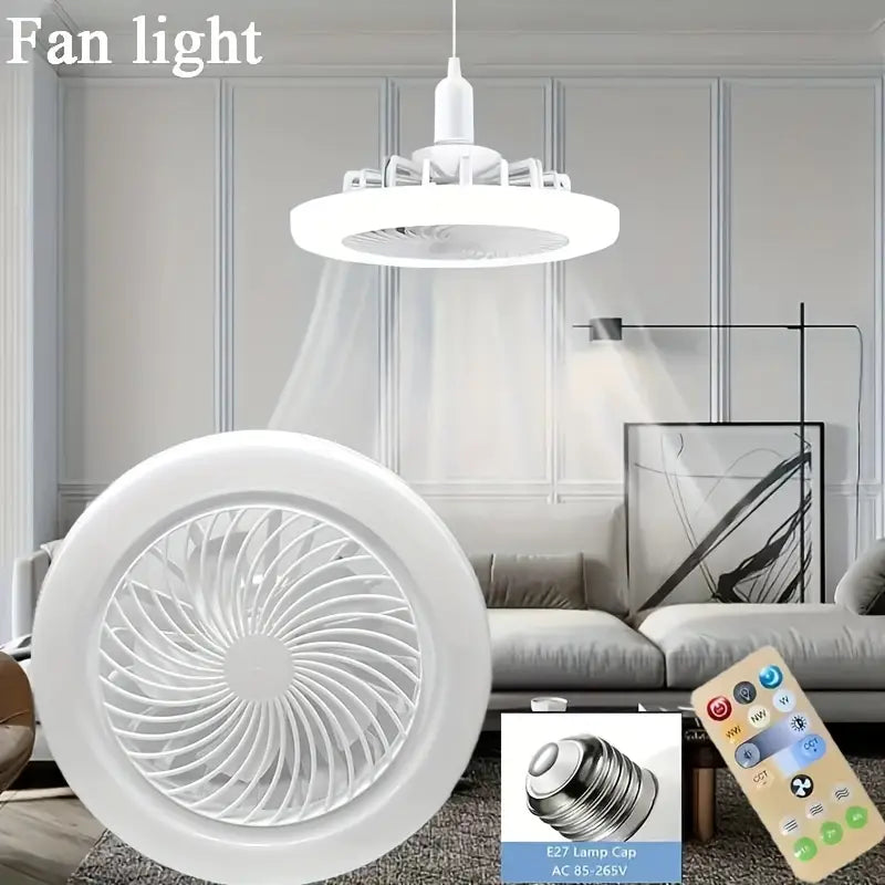 3-in-1 Ceiling Fan with Light